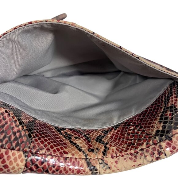 COACH Soho Purple/Pink Python Snakeskin Leather Mini Flap Crossbody F45648 - Picture 16 of 16